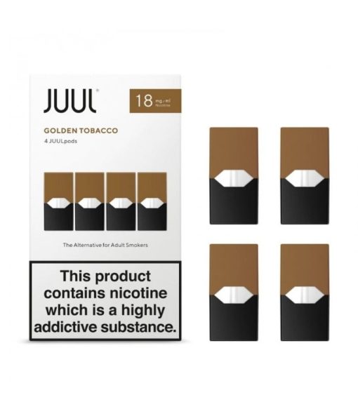 Juul Golden Tobacco Pod Kartuş 4lü Sipariş ver