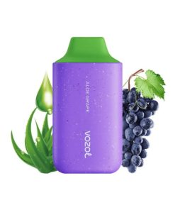 Vozol 6000 Aloe Grape - Aloe vera üzüm aromalı bir lezzet.