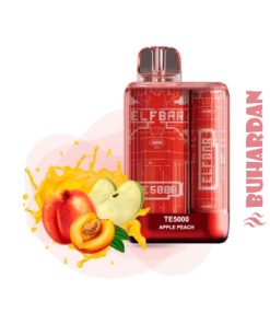 Elma ve Şeftali Aromalı Elf bar TE5000 Puff - Apple Peach